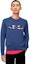 Details for KENZO SS22 Logo Pullover Crewneck Sweater Men’s Blue Long Sleeve. FC55PU6943LA-78