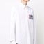 Shop KENZO SS22 Pattern Print Long Sleeve Shirt White Fashion. FC55CH4035DE-01B