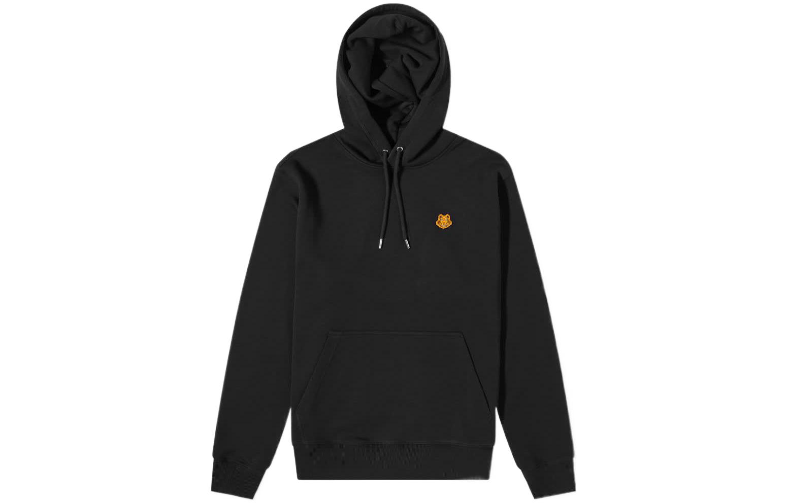 KENZO SS22 Tiger Logo Pullover Sweatshirt Black () FB55SW3654ML-99