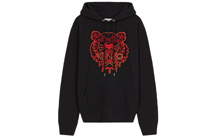 KENZO SS22 Tiger Logo Sweatshirt Black FC55SW330CMB-99