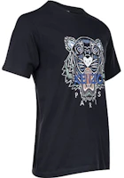 Purchase KENZO SS22 Kaos Hitam Pendek Pria Motif Harimau. FC55TS0204YL-99