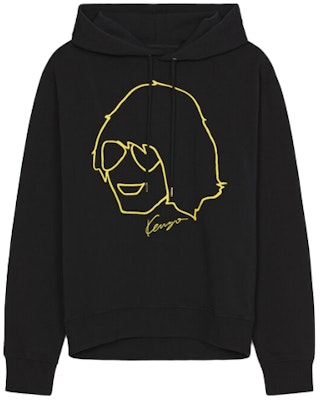 KENZO SS22 Tribute Graphic Print Pullover Sweatshirt Black FC55SW3074ML-99 Order KENZO SS22 Tribute Graphic Print Pullover Sweatshirt Black FC55SW3074ML-99