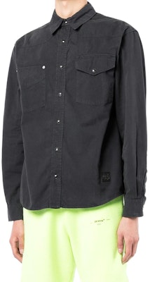 KENZO SS22 Baju Lengan Panjang Hitam Pudar Lelaki. FC55DC4202EG-99 Cheap KENZO SS22 Baju Lengan Panjang Hitam Pudar Lelaki. FC55DC4202EG-99