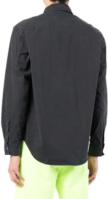 KENZO SS22 Baju Lengan Panjang Hitam Pudar Lelaki. FC55DC4202EG-99 1