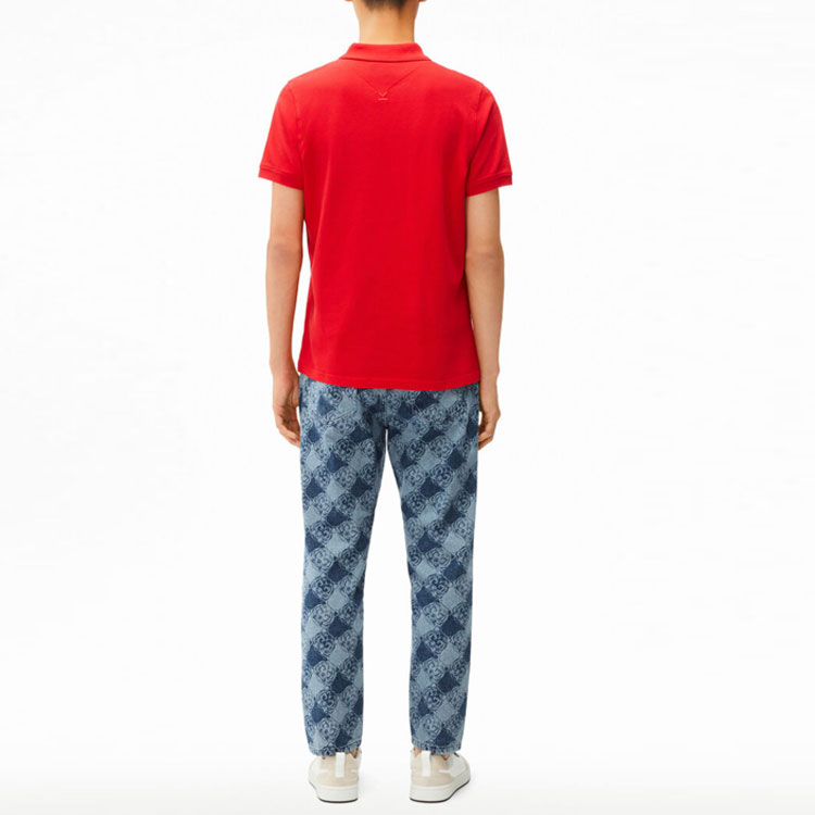 Purchase KENZO SS22 寅年カプセル レッドタイガークレスト ポロシャツ FC55PO001CPU-21