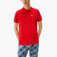 KENZO SS22 虎年限定系列 紅色虎頭徽章POLO衫 FC55PO001CPU-21 Details for KENZO SS22 虎年限定系列 紅色虎頭徽章POLO衫 FC55PO001CPU-21