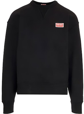 KENZO SS23 Black Crewneck Sweatshirt with Block Letter Print. FD65SW0714ME-99J Buy KENZO SS23 Black Crewneck Sweatshirt with Block Letter Print. FD65SW0714ME-99J