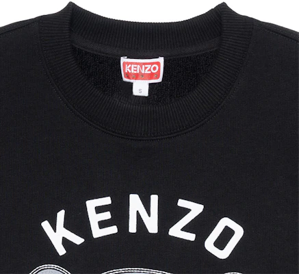 KENZO SS23 Sudadera Negra de Manga Larga con Estampado de Elefante FD65SW0474MF-99J Cheap KENZO SS23 Sudadera Negra de Manga Larga con Estampado de Elefante FD65SW0474MF-99J