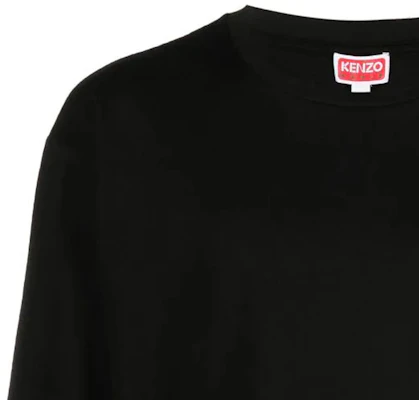 KENZO SS23 黑色圖案標誌印花長袖圓領T恤 FD55TS4444SG-99J Sizing KENZO SS23 黑色圖案標誌印花長袖圓領T恤 FD55TS4444SG-99J