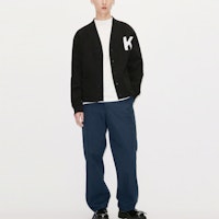 KENZO SS23 Sweater Hitam Rajut Motif Gajah Desain Trendy. FD65SW0484ME-99J Shop KENZO SS23 Sweater Hitam Rajut Motif Gajah Desain Trendy. FD65SW0484ME-99J