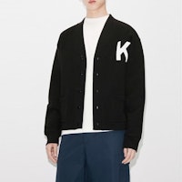 KENZO SS23 Sweater Hitam Rajut Motif Gajah Desain Trendy. FD65SW0484ME-99J Details for KENZO SS23 Sweater Hitam Rajut Motif Gajah Desain Trendy. FD65SW0484ME-99J