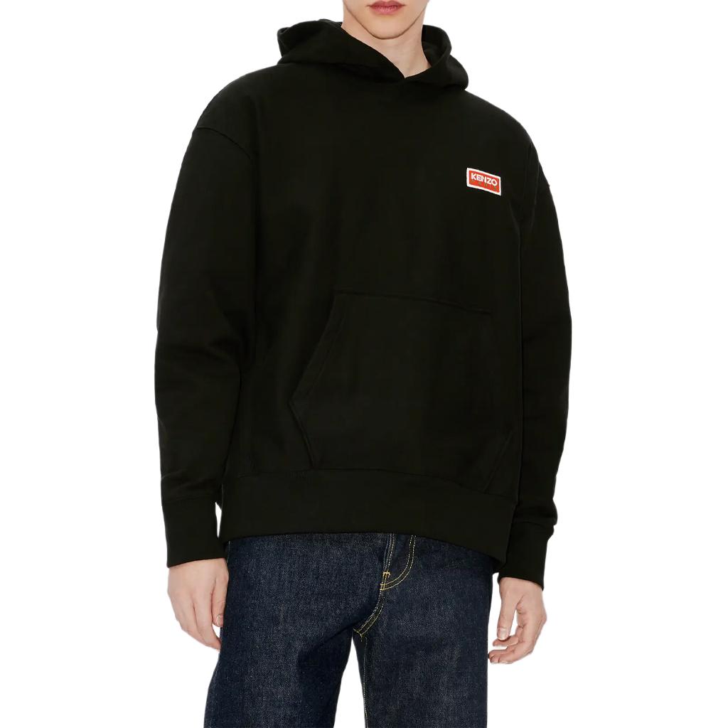 KENZO SS23  Black Letter Print Oversized Hoodie Long Sleeve Sweatshirt. FD65SW0704ME99J 圖 6