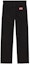 Lookbook KENZO SS23 Black Straight-Leg Mid-Rise Casual Jeans. FD55DP1016C1-BM