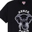 Details for KENZO SS23 Kaos Hitam dengan Cetak Grafis Gajah. FD65TS0064SG-99J