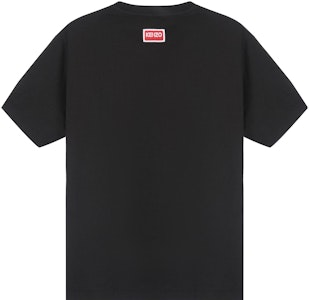 KENZO SS23 Kaos Hitam dengan Grafis Gajah Solid. FD65TS0024SO-99J Lookbook KENZO SS23 Kaos Hitam dengan Grafis Gajah Solid. FD65TS0024SO-99J