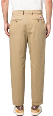 KENZO SS23 Brown Solid Straight-Leg Casual Pants FD65PA2059CA-13 Sizing KENZO SS23 Brown Solid Straight-Leg Casual Pants FD65PA2059CA-13