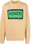 Order KENZO SS23 Suéter con Parche de Logo en Contraste Color Caqui. FD55PU3833LA-11