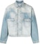 Buy KENZO SS23 漸層效果藍色牛仔外套 長袖 FD55DV3036A4-DY
