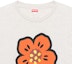 Sizing KENZO SS23 花卉标志印花圆领T恤 浅灰色 FD55TS4454SO-93