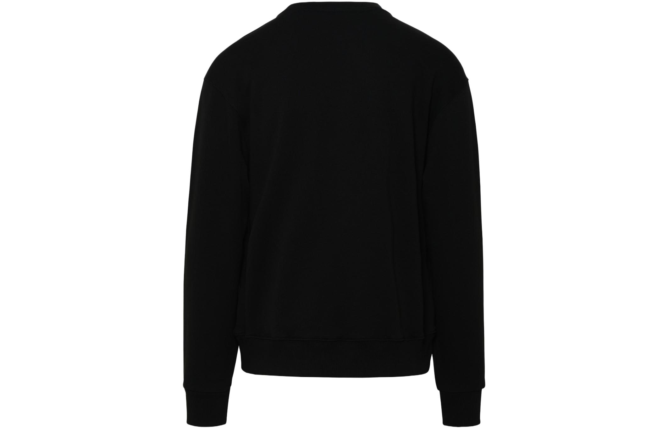 Lookbook KENZO SS23 Sudadera Negra Cuello Redondo con Estampado Geométrico FD65SW0724MG99J