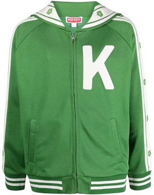 KENZO SS23 Green Elephant Print Bomber Jacket FD55SW4654IE-57 Order KENZO SS23 Green Elephant Print Bomber Jacket FD55SW4654IE-57