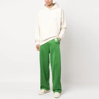 KENZO SS23 绿色标志印花直筒休闲运动裤. FD55PA7474IE-57 Lookbook KENZO SS23 绿色标志印花直筒休闲运动裤. FD55PA7474IE-57