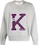 Buy KENZO SS23 Grey Logo Print Crewneck Pullover Long Sleeve Sweatshirt FD55SW4944MB-94