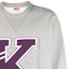Sizing KENZO SS23 Grey Logo Print Crewneck Pullover Long Sleeve Sweatshirt FD55SW4944MB-94