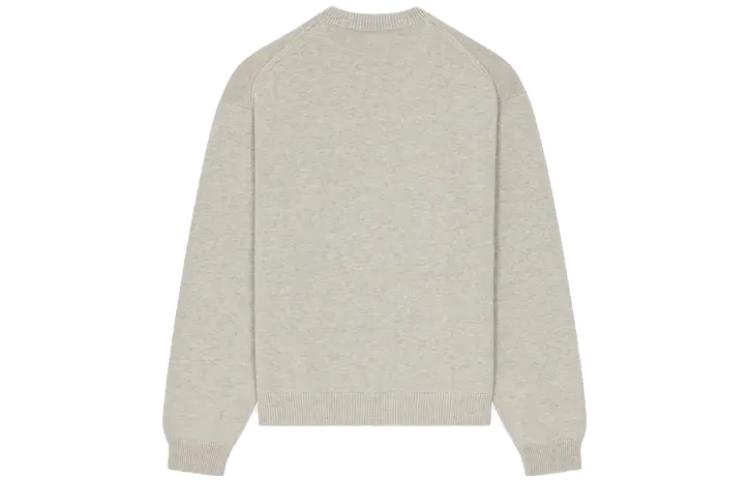 Lookbook KENZO SS23 Sweater Abu-Abu Lengan Panjang dengan Desain Motif Hewan. FD65PU4293BB-93