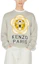 Purchase KENZO SS23 Sweater Abu-Abu Lengan Panjang dengan Desain Motif Hewan. FD65PU4293BB-93