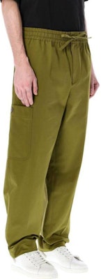 KENZO SS23 High-Waisted Straight-Leg Pants Green FD55PA5019RD-50 Shop KENZO SS23 High-Waisted Straight-Leg Pants Green FD55PA5019RD-50