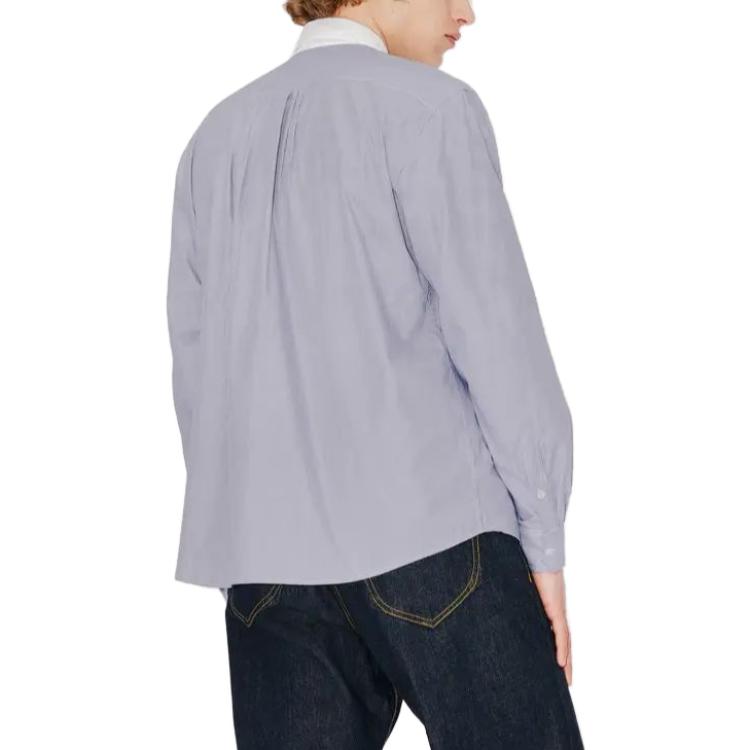 Purchase KENZO SS23 ライトブルー 長袖シャツ カラー付き FD65CH4139LD-77