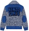 Lookbook KENZO SS23 Midnight Blue Polo Cardigan with Letter Embroidery. FD55CA3543AF-77