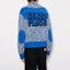 Purchase KENZO SS23 Midnight Blue Polo Cardigan with Letter Embroidery. FD55CA3543AF-77