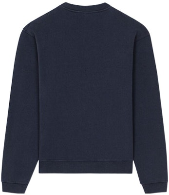 KENZO SS23 Oversized Animal Embroidered Crewneck Sweatshirt Navy Blue. FC65SW044CMJ-77 Lookbook KENZO SS23 Oversized Animal Embroidered Crewneck Sweatshirt Navy Blue. FC65SW044CMJ-77