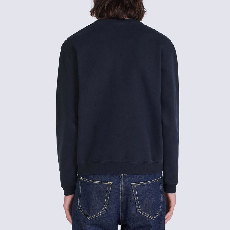 Sizing KENZO SS23  Oversized Animal Embroidered Crewneck Sweatshirt Navy Blue. FC65SW044CMJ-77