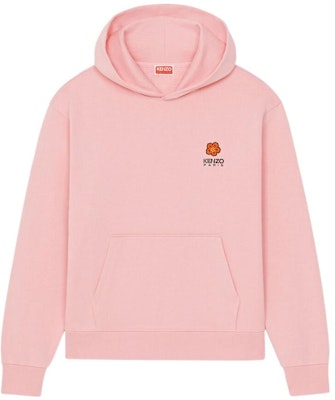 KENZO SS23 Pink Sweatshirt with Solid Floral Logo Print. FD55SW4414MF-30 Order KENZO SS23 Pink Sweatshirt with Solid Floral Logo Print. FD55SW4414MF-30