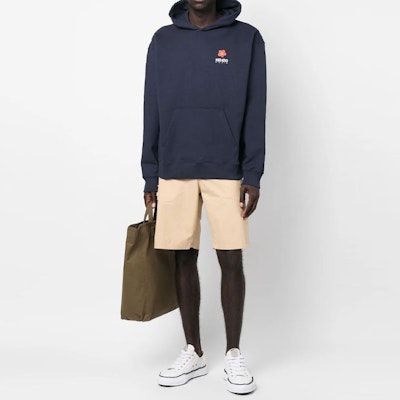 KENZO SS23 Solid Straight Cargo Shorts Beige FD55SH2359RO-11 Lookbook KENZO SS23 Solid Straight Cargo Shorts Beige FD55SH2359RO-11
