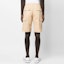 Shop KENZO SS23 Solid Straight Cargo Shorts Beige FD55SH2359RO-11