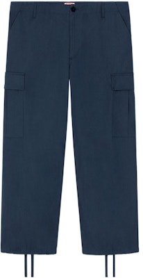 KENZO SS23 Solid Zipper Cargo Pants Midnight Blue FD55PA2429DD-77 Buy KENZO SS23 Solid Zipper Cargo Pants Midnight Blue FD55PA2429DD-77