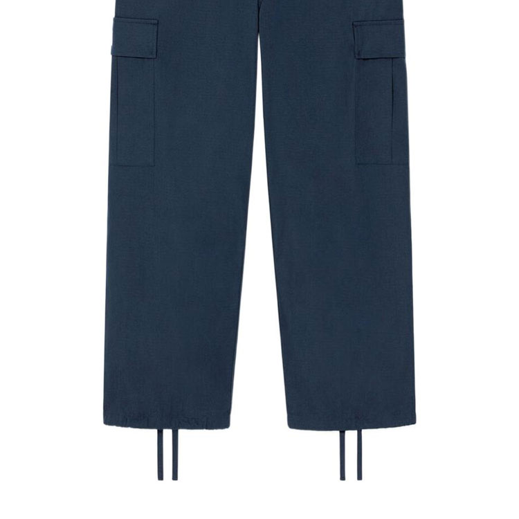 Sizing KENZO SS23  Solid Zipper Cargo Pants Midnight Blue FD55PA2429DD-77