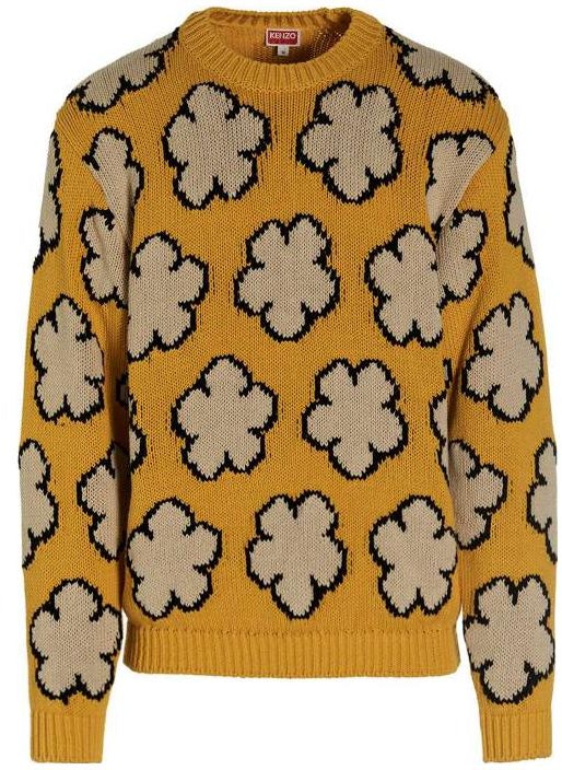 kenzo-ss-23-yellow-knit-sweater-with-floral-jacquard-design-fd-55-pu-3563-ci-40