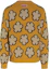 Lookbook KENZO SS23 Yellow Knit Sweater with Floral Jacquard Design. FD55PU3563CI-40