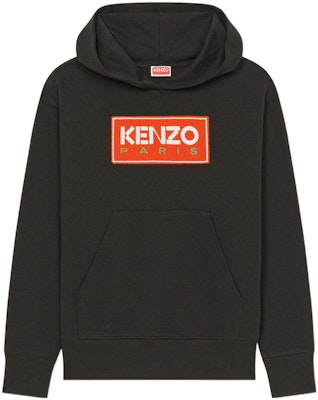 KENZO SS23 Black Logo Print Oversized Hoodie Unisex. FD52SW0394MF-99 Buy KENZO SS23 Black Logo Print Oversized Hoodie Unisex. FD52SW0394MF-99