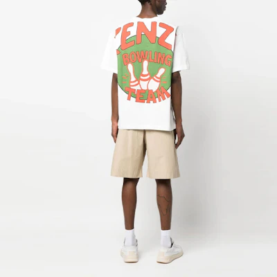 KENZO SS23 보케 보이 그래픽 화이트 루즈핏 반팔 티셔츠 패션. FD55TS4534SG-02 Purchase KENZO SS23 보케 보이 그래픽 화이트 루즈핏 반팔 티셔츠 패션. FD55TS4534SG-02