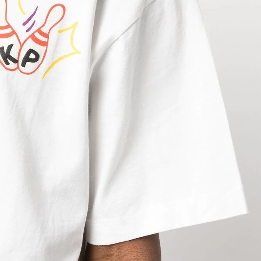 KENZO SS23 BOKE BOY Graphic Loose Fit White Short Sleeve T-Shirt  Fashion. FD55TS4534SG-02 圖 7