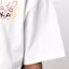 Sizing KENZO SS23 보케 보이 그래픽 화이트 루즈핏 반팔 티셔츠 패션. FD55TS4534SG-02