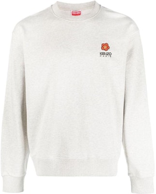 KENZO SS23 Boke Flower Crewneck Sweatshirt Lelaki Kelabu Muda FD55SW4404MF-93 Buy KENZO SS23 Boke Flower Crewneck Sweatshirt Lelaki Kelabu Muda FD55SW4404MF-93