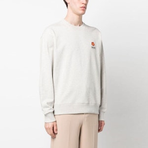 KENZO SS23 Boke Flower Crewneck Sweatshirt Pria Abu-Abu Muda FD55SW4404MF-93 Purchase KENZO SS23 Boke Flower Crewneck Sweatshirt Pria Abu-Abu Muda FD55SW4404MF-93
