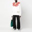 Lookbook KENZO SS23 BOKE Flower Print Crewneck Long Sleeve Sweatshirt White Men FD55SW4764MB-02